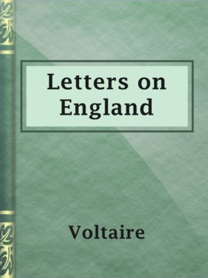 cover image of Letters on England
